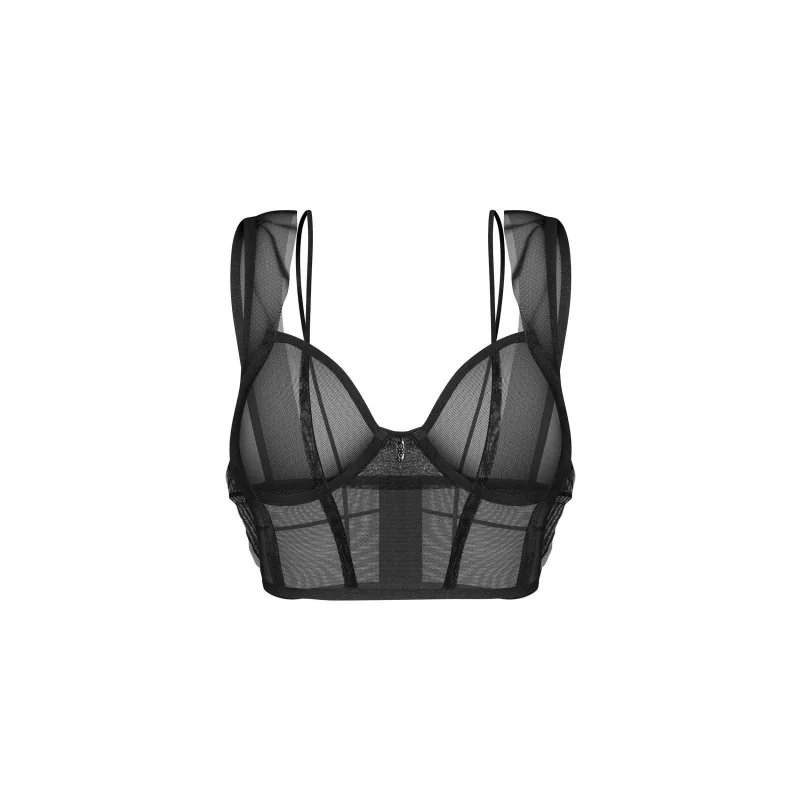 Nuites Top Noir - Soutien-gorge de nuit féminin | Fauxseins.fr
