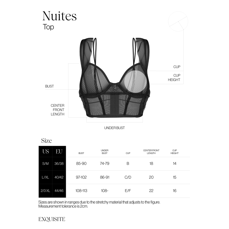 Nuites top - Noir Obsessive