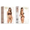 Rosalinda Ensemble Lingerie Noir | Fauxseins.fr
