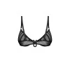 Aurorium Demi-Soutien-Gorge Noir | Fauxseins.fr