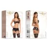 Adelia Ensemble Lingerie Noir | Fauxseins.fr