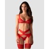 Cupide Desir ensemble 3 pièces - Rouge Obsessive
