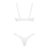 Alissium Ensemble Lingerie 2 Pièces Blanc | Fauxseins.fr