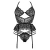 Lace Temptation ensemble - noir Beauty Night