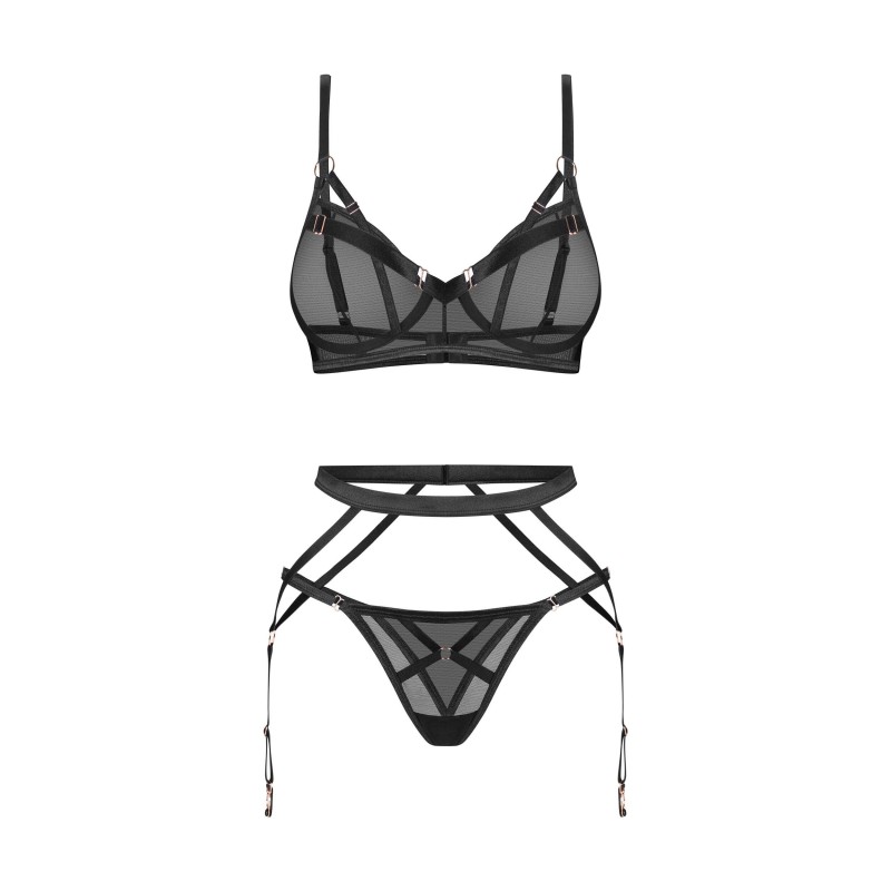 Euridia ensemble 3 pièces - Noir Obsessive