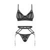 Euridia ensemble 3 pièces - Noir Obsessive