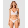 Heavenlly Ensemble Lingerie Blanc | Fauxseins.fr