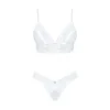 Heavenlly Ensemble Lingerie Blanc | Fauxseins.fr