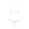 Heavenlly Ensemble Lingerie Blanc | Fauxseins.fr