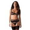 Heartina Ensemble 3 pcs - Noir Obsessive