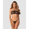 Orinelle Ensemble Lingerie 2 Pièces Noir | Fauxseins.fr