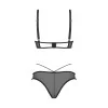 Ensemble lingerie Vila Blanes 2 pièces Noir | Fauxseins.fr
