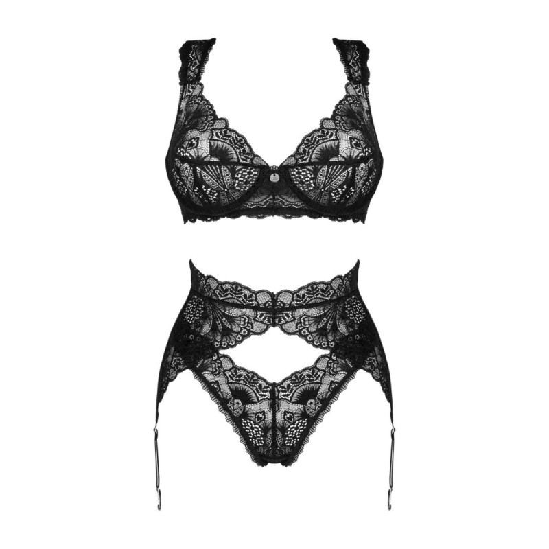 Donna Dream ensemble 3 pièces - Noir Obsessive