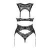 Donna Dream ensemble 3 pièces - Noir Obsessive
