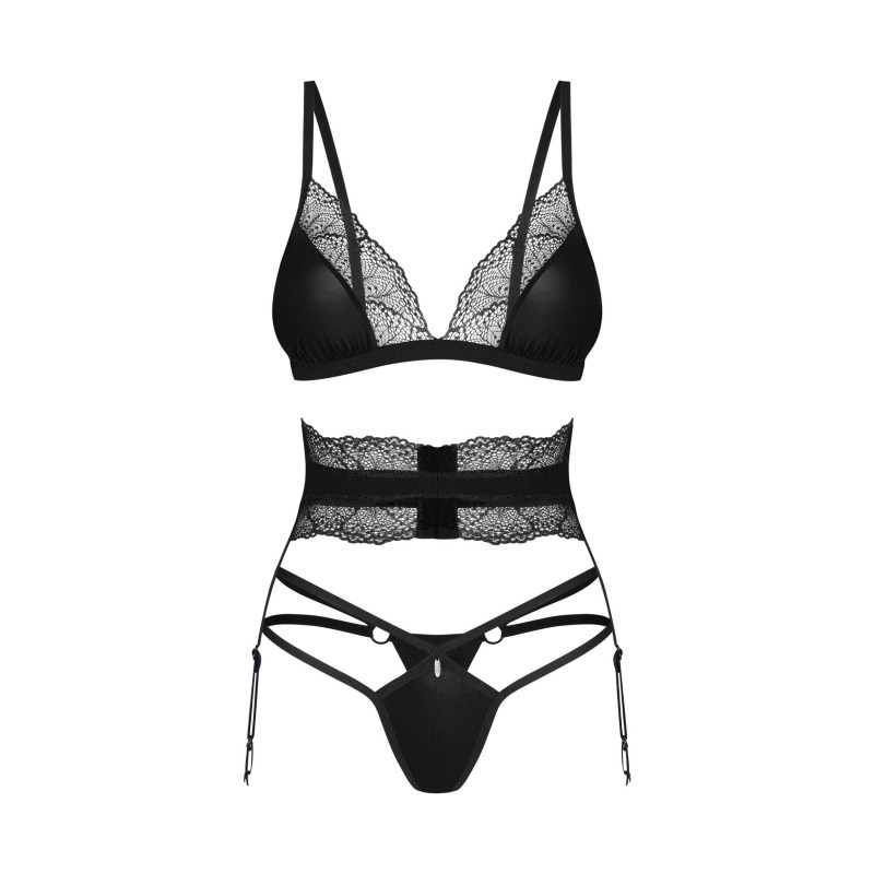 Lobellis ensemble 3 pièces - Noir Obsessive