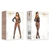 Bodystocking Lorna Noir - Lingerie Féminisation | Fauxseins.fr