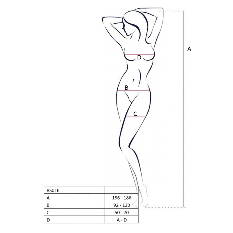 BS016 Bodystocking - Noir Passion lingerie