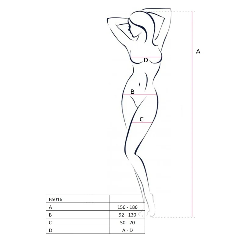 BS016 Bodystocking Noir - Féminisation Élégante | Fauxseins.fr
