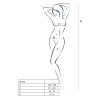 BS016 Bodystocking Noir - Féminisation Élégante | Fauxseins.fr