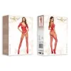Courtney Bodystocking Rouge – Féminité & Confiance | Fauxseins.fr