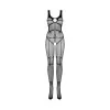 N123 Bodystocking Noir | Féminisation Élégante - Fauxseins.fr