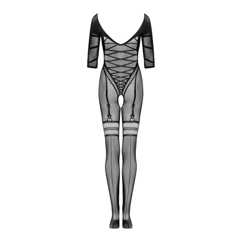 G329 Bodystocking Résille | Féminisation Sensuelle | Fauxseins.fr