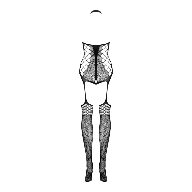 F240 Bodystocking Noir – Féminité & Élégance | Fauxseins.fr