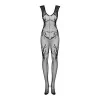F241 Bodystocking Noir | Féminisation Élégante | Fauxseins.fr