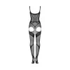 G336 Bodystocking Noir – Élégance & Féminité | Fauxseins.fr