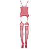 F214 Bodystocking - Rouge Obsessive