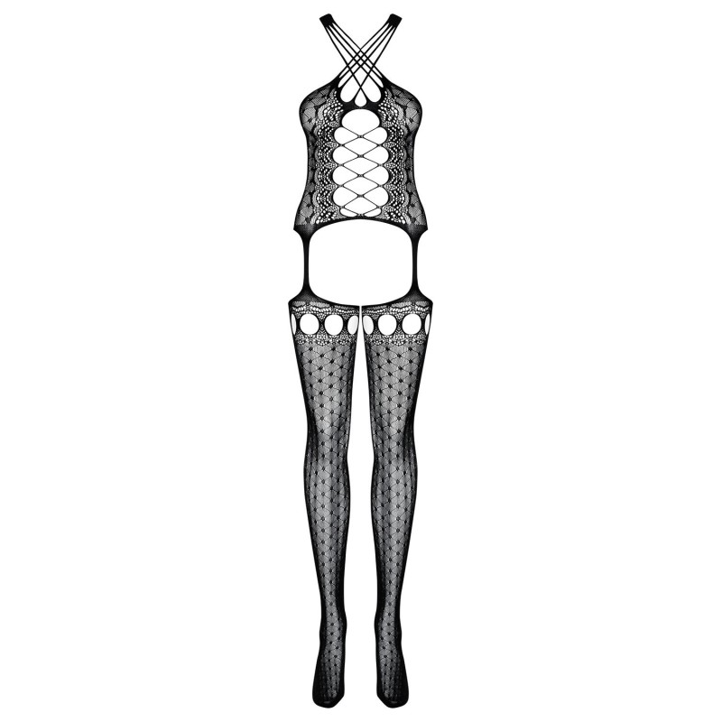 G313 Bodystocking - Noir Obsessive