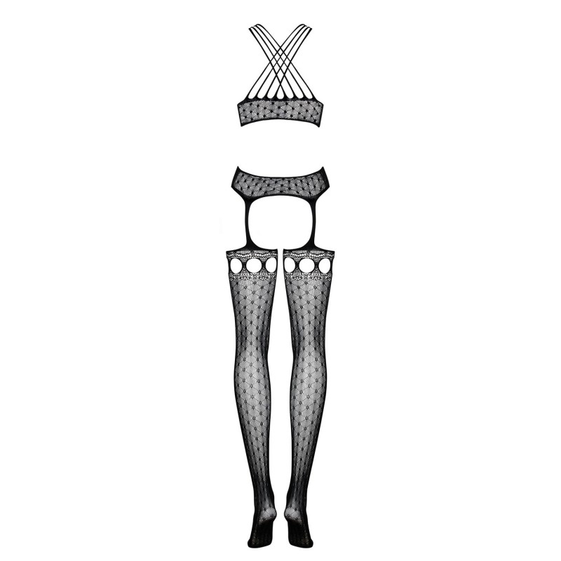 G313 Bodystocking - Noir Obsessive
