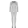 N121 Bodystocking Noir | Féminisation Élégante - Fauxseins.fr