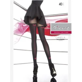 Collants Canella 40 DEN Noir - Féminisation | Fauxseins.fr