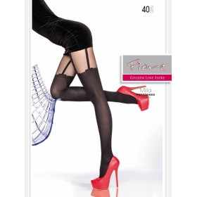 Milla Collants 40 DEN - Noir Fiore