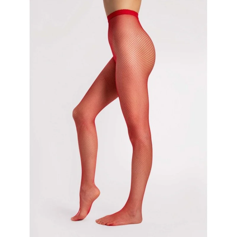 Collants Greta Rouge – Féminité & Confiance | Fauxseins.fr