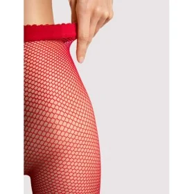 Collants Greta Rouge – Féminité & Confiance | Fauxseins.fr