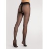 Ouvert Collants 20 DEN - Noir Fiore