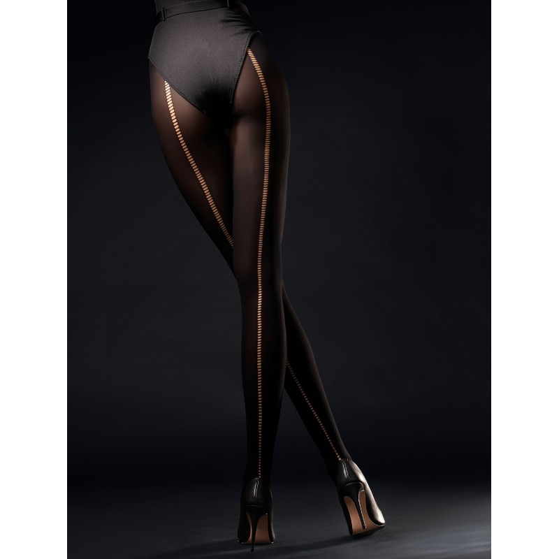 Wild Side Collants 60 DEN - Noir Fiore
