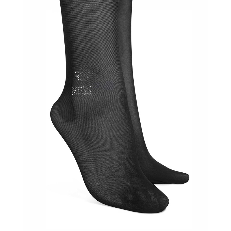 Norless MESS Collants ouverts noir Obsessive