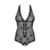 Fiorenta Body Noir – Body Féminin pour la Féminisation
