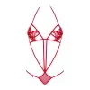 Luiza Body Rouge - Body Féminin Gainant | Fauxseins.fr