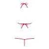 Luiza Body Rouge - Body Féminin Gainant | Fauxseins.fr