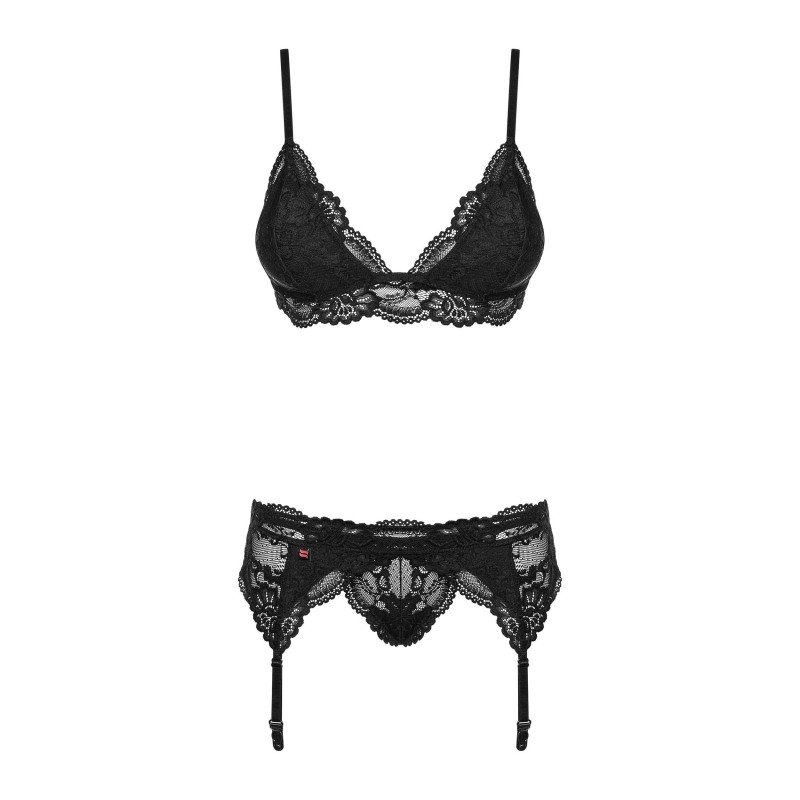 810-SEG-1 Ensemble 3 pcs - Noir Obsessive