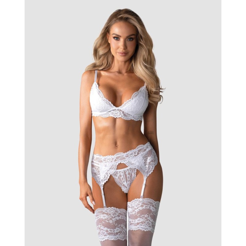 810-SEG-2 Ensemble 3 pcs - Blanc Obsessive