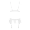 Ensemble Lingerie 3 pièces Blanc 810-SEG-2 | Fauxseins.fr