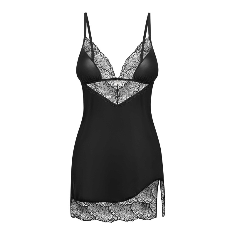 Lobellis nuisette et string - Noirs Obsessive