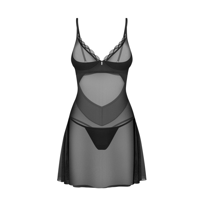 Stelisa nuisette et string - Noirs Obsessive