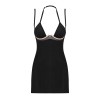 Selinne nuisette et String - Noire Obsessive