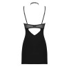 Selinne nuisette et String - Noire Obsessive